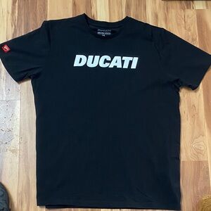 DUCATI Black T  Shirt Size XL